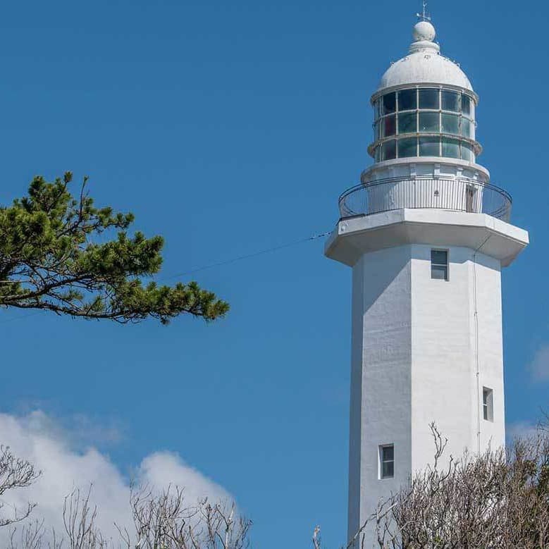 南房総の岩井海水浴場付近の空撮